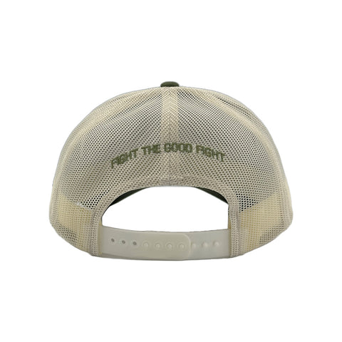 Heather Grey Birch Army Olive - 2 Corinthians 5– RIGHTEOUSNESS